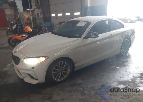 2015 BMW 228I из США, поврежденный, VIN WBA1F5C54FV343426